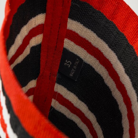 Givenchy Black Over-the-Knee Star & Stripe Sock Rain Boots - Picture 10 of 10